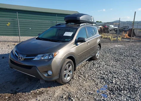 2015 Toyota Rav4 Xle из США, поврежденный, VIN JTMRFREV9FD152892